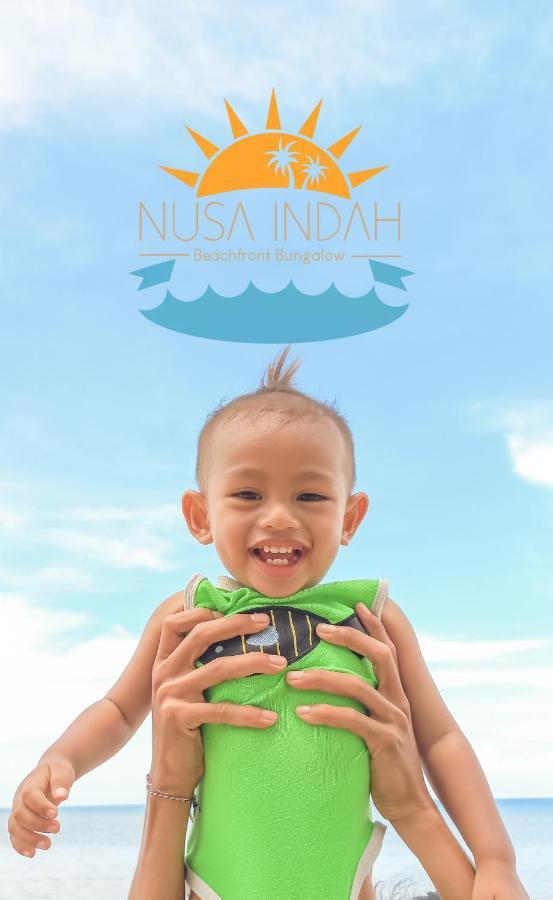 Nusa Indah Bungalows Гили Еър Екстериор снимка